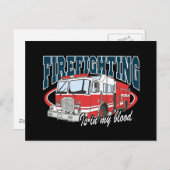 火の手は血の中にある ポストカード (正面/裏面)