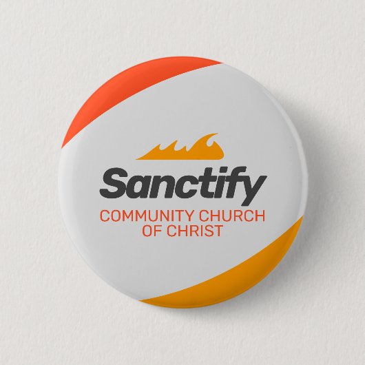 火の拡散 缶バッジ (正面)