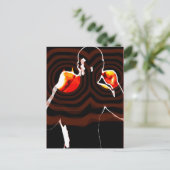 火の拳 ポストカード (スタンド正面)