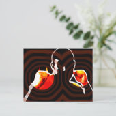 火の拳 ポストカード (スタンド正面)