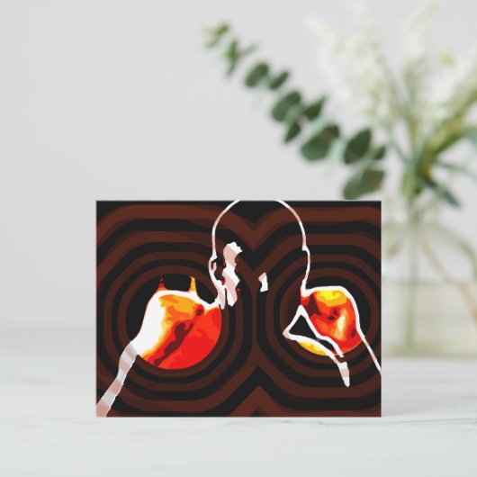 火の拳 ポストカード (スタンド正面)