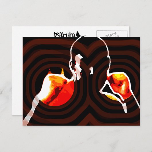 火の拳 ポストカード (正面/裏面)