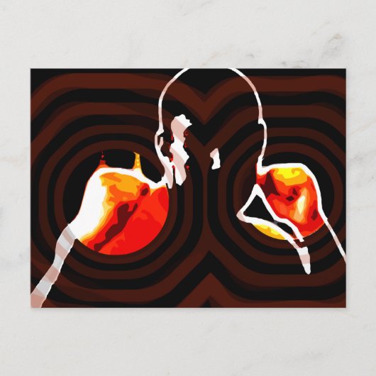 火の拳 ポストカード (正面)