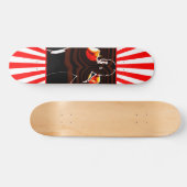 火の握りこぶし スケートボード (横)