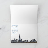 "火の明滅"のクリスマスカード シーズンカード (内部)