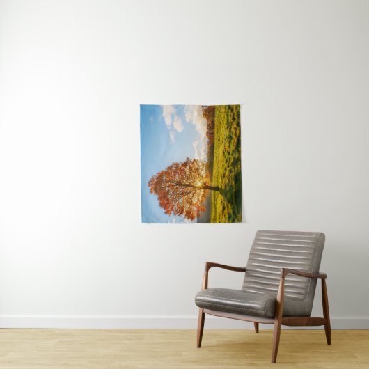 火の木 タペストリー (インサイチュ)