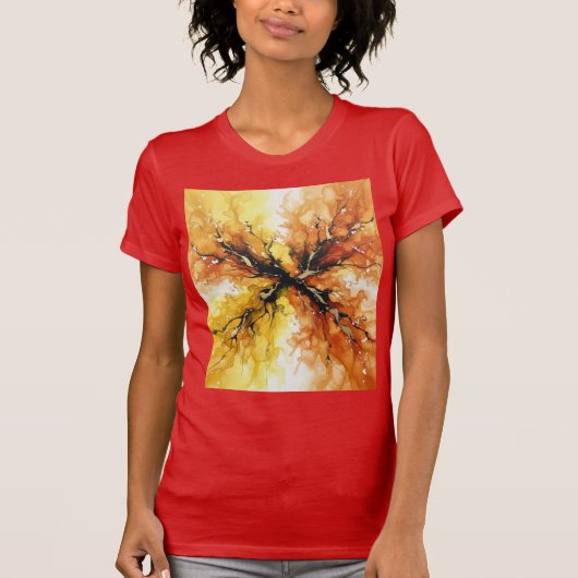 火の根、光の枝 Tシャツ (正面)