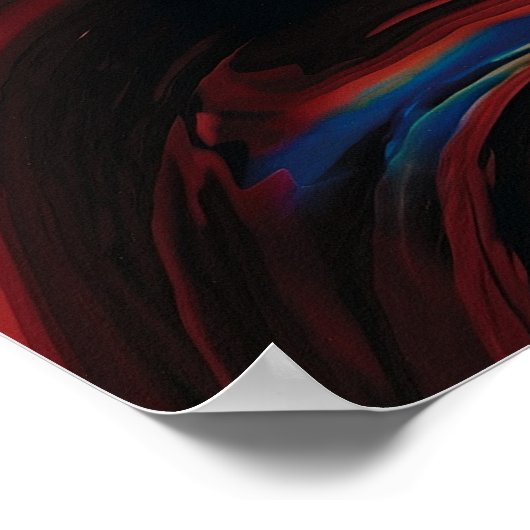 火の汚絵を描れ ポスター (角)