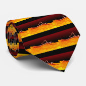 火の湖のX線の骨組水泳 ネクタイ (ロール)