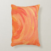 火の湖 アクセントクッション (正面(垂直))