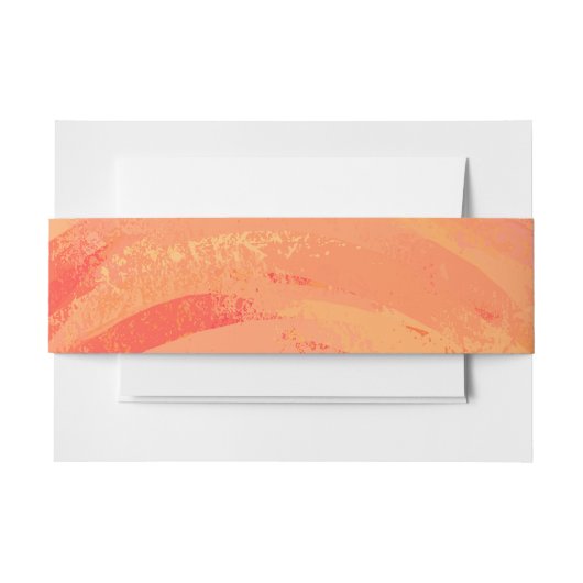 火の湖 招待状ベリーバンド (正面例)