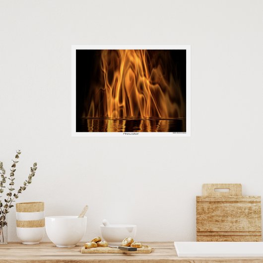 火の湯 ポスター (キッチン)