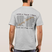 火の火の車! Tシャツ (裏面)