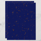 火の火花あなたの写真をオーバーレイ焚き火の灰ブルー (正面/裏面)