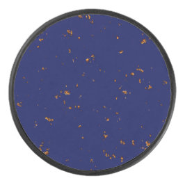 火の火花あなたの写真をオーバーレイ焚き火の灰ブルー アイスホッケーパック