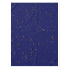 火の火花あなたの写真をオーバーレイ焚き火の灰ブルー テーブルクロス