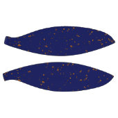 火の火花あなたの写真をオーバーレイ焚き火の灰ブルー バスケットボール (パネル)