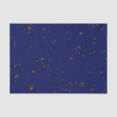 火の火花あなたの写真をオーバーレイ焚き火の灰ブルー 薄葉紙 (正面)