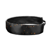 火の火花あなたの写真をオーバーレイ燃えている灰の黒 アスレチックヘッドバンド (右)