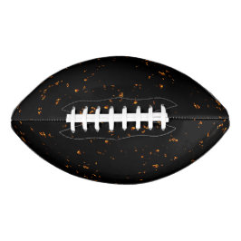 火の火花あなたの写真をオーバーレイ燃えている灰の黒 アメリカンフットボール