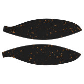 火の火花あなたの写真をオーバーレイ燃えている灰の黒 バスケットボール (パネル)