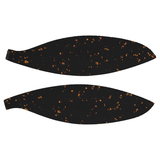 火の火花あなたの写真をオーバーレイ燃えている灰の黒 バスケットボール (パネル)