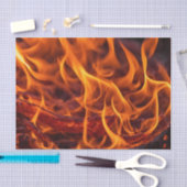 火の炎マクロ 薄葉紙 (クラフト)