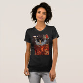 火の男,国芳火の男,国芳,浮世絵 Tシャツ (正面フル)