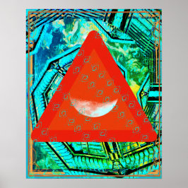 火の瞑想支援タッツヴァ内の元素水 ポスター