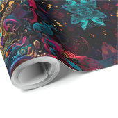 火の神のギフトラベル ラッピングペーパー (ロールコーナー)