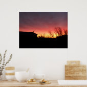 火の空のポスター ポスター (キッチン)