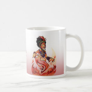 火の精神のマグ コーヒーマグカップ