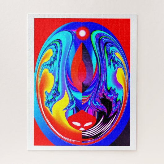 火の精 ジグソーパズル (縦)