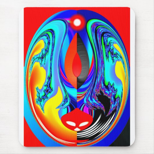 火の精 マウスパッド (正面)