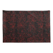 火の絹の赤い枕カバー 枕カバー (裏面-右)