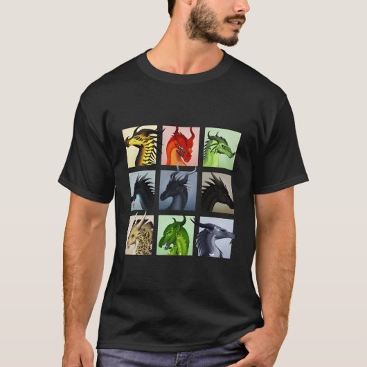 火の翼レジェンズFathom Darkstalkerクリアため息 Tシャツ (正面)