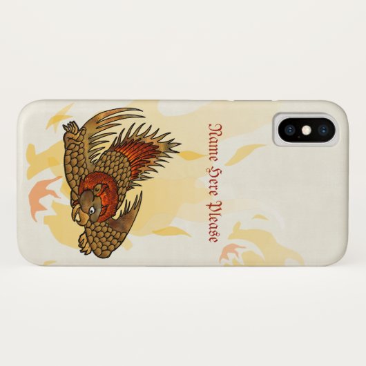 火の翼 Case-Mate iPhoneケース (裏面(横))