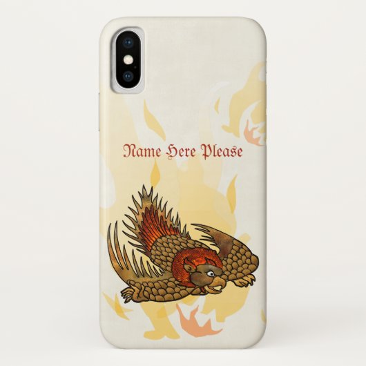 火の翼 Case-Mate iPhoneケース (裏面)