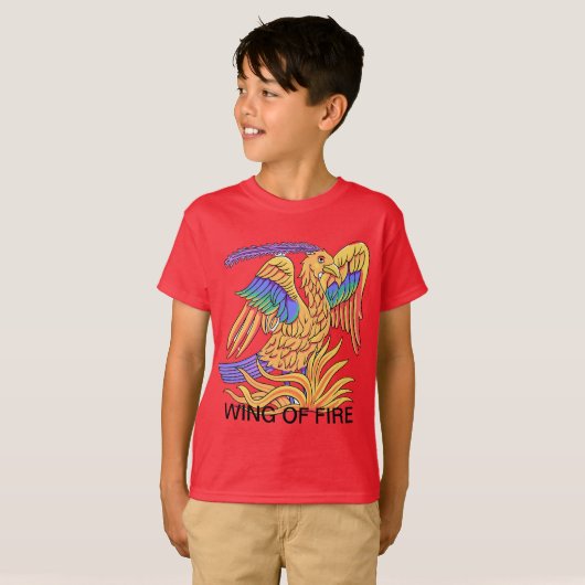 火の翼 Tシャツ (正面フル)