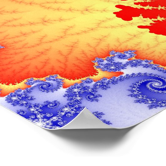 火の舌ポスター ポスター (角)