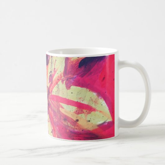 火の花のマグ コーヒーマグカップ (右)