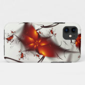 火の花及び灰はフラクタルを抽出します Case-Mate iPhoneケース (裏面(横))