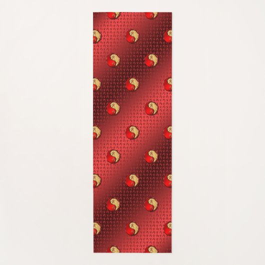 火の虎の年 ヨガマット (正面)