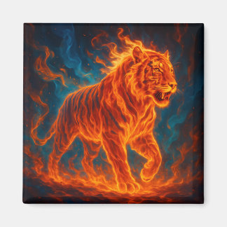 火の虎 マグネット