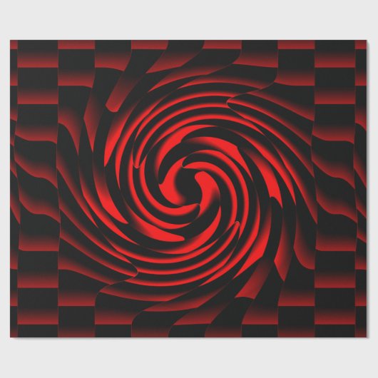 火の要素のダンス ラッピングペーパー (フラット)