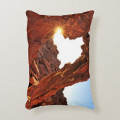 火の谷の象の石 アクセントクッション (正面(垂直))