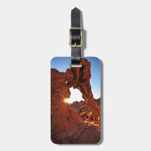 火の谷の象の石 ラゲッジタグ (正面縦)