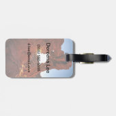 火の谷の象の石 ラゲッジタグ (裏面横)