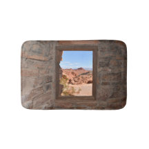 火の谷の車室内ビュー