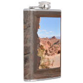 火の谷の車室内ビュー フラスク (右)